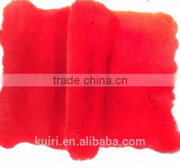 Factory Direct Supply 100% Real Rex Rabbit Fur Skin /Geninue Dyed Rex Rabbit Skin Tp2 photo-6