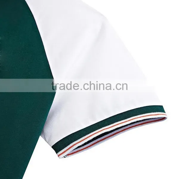 Hot Sale Sport Polo 60% Cotton 40% Polyester Mens Collar Tshirt Design photo-4