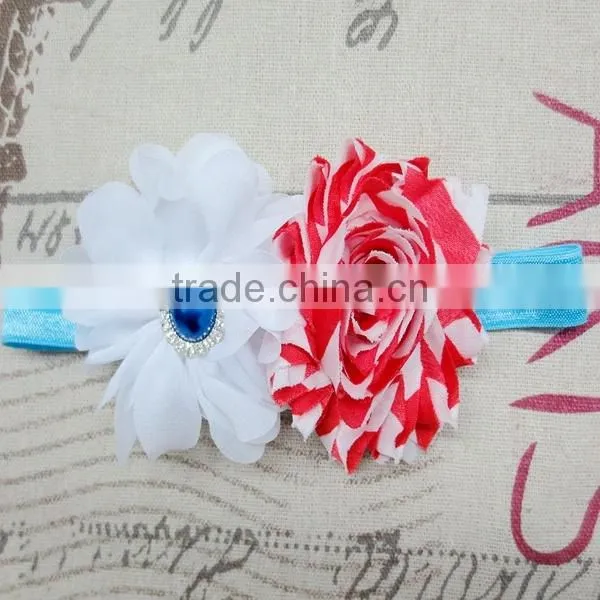 Boutique Sparkle Handmade Rhinestoned Pearl Headband For Kids Gift photo-4