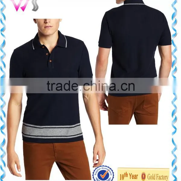 Custom Cheap 100% Cotton Heavy Weight Sublimation New Design Polo Shirt photo-3