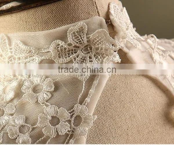 Latest Girl Wedding Dress With Bubble Skirt White Girls Princess Dress Short Sleeve For Birthday Kids Clothing NP-G-GD905-70 photo-4