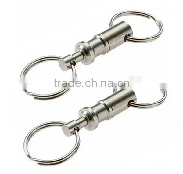 EDC Outdoor Camping Equipment Detachable Pull Apart Quick Release Keychain photo-2