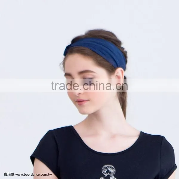 Yoga Fitness Women Stretchy Sport Headband photo-4