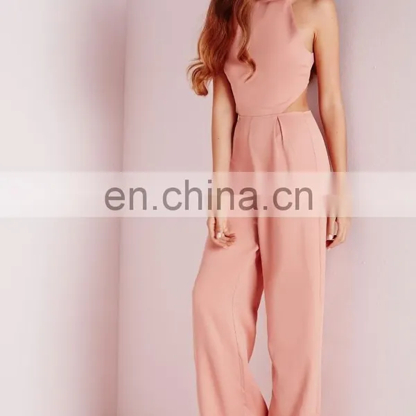 Ladies Wide Leg Jumpsuit Pattern , Jumpsuit Fashion New Design photo-4