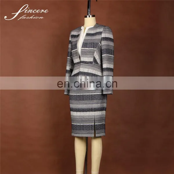 Ladies Cotton /Viscose /Polyacrylic /Wool Fashion Business Suits photo-2