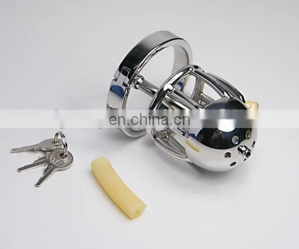 2015 New Design Stainless Steel Lockable Cock Cage Penis Cage photo-4
