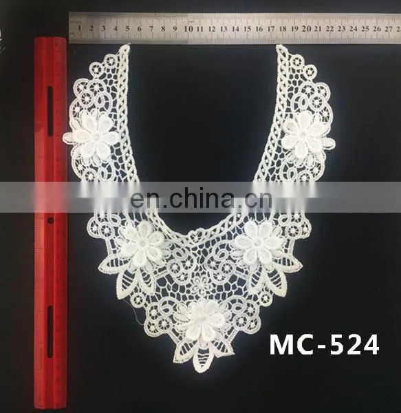 Embroidery Chemical Flower Neck Lace Collar photo-4