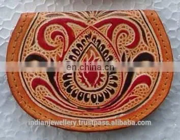 Leather Coin Folding Wallets Manufacturer, Original Leather Coin Purse Exporter photo-4
