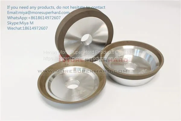 11V9 Grinding Wheel For CNC Tool Grinder in Relief Angle Miya@moresuperhard.com photo-5