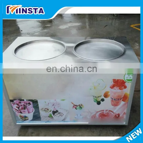 Multi-functional Flat Pan Fry Ice Cream Machine/ Flat Pan Fry Ice Cream Machine photo-3