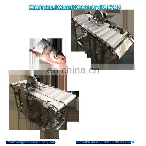 Factory Direct Sale Fish Head Parallel Removing Machine/fish Head Cutter/fish Head Cutting Machine photo-5