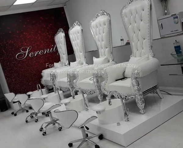 Throne Pedicure Spa Chair Massage Chair for Nail Salon MS-HB003 photo-2
