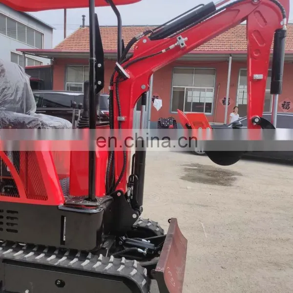 Garden Use 1 Ton Mini Digger Crawler Excavator photo-7