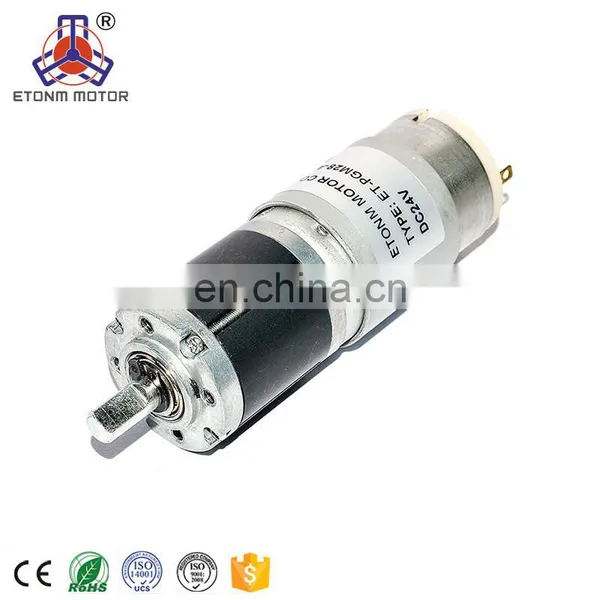 Long Life 12 V/24 V DC Min DC Gear Motor photo-5