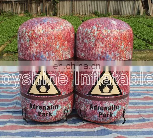 Australia Indoor Inflatable Archery Shooting Brick War Game Bunkers Team Building Equipment Army Paintball Bunker Obstacles Set photo-7