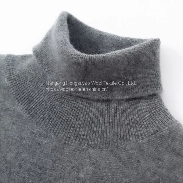 Pullover Turtleneck Cashmere Sweaters Knitted Turtleneck Jumpers Sweater for Men photo-4