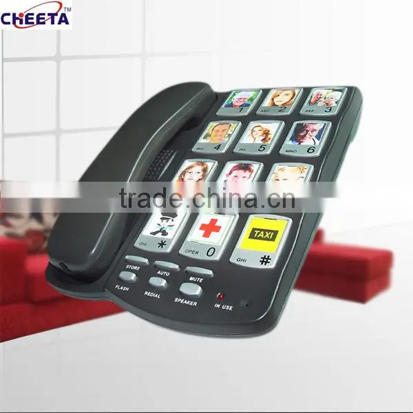 Easy Use Senior People Big Button Phone With Photo photo-6