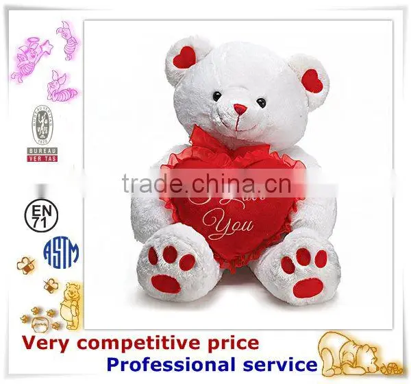 OEM Stuffed Toy,Custom Plush Toys, Teddy Bear With Heart Gift photo-3