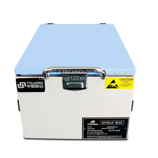 Manual RF Shield Box 0.8-8GHz Precision OEM Mobile Phone Audio EMI Wifi6e 5G GSM Test Instrument photo-3