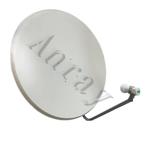 1M Ku-band Offset Satellite Dish Antenna & LNB