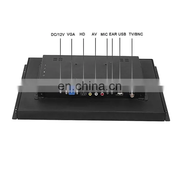 15 Inch Small Vga/ Av/ Bnc Input Lcd Cctv Tft Touchscreen Industrial Monitor Open Frame photo-5
