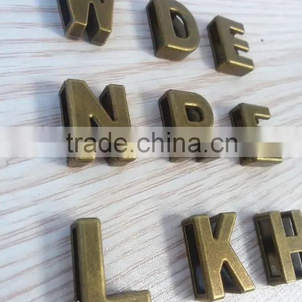 2016 Hot Sell Vintage Letter Charm photo-5