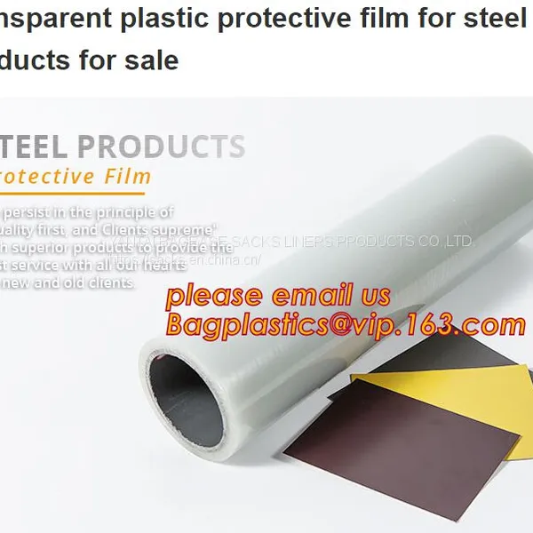 Self Adhesive Protective Film, Transperancy LDPE Protective Film, Packing Material Transparent PE Protective Film Bageas