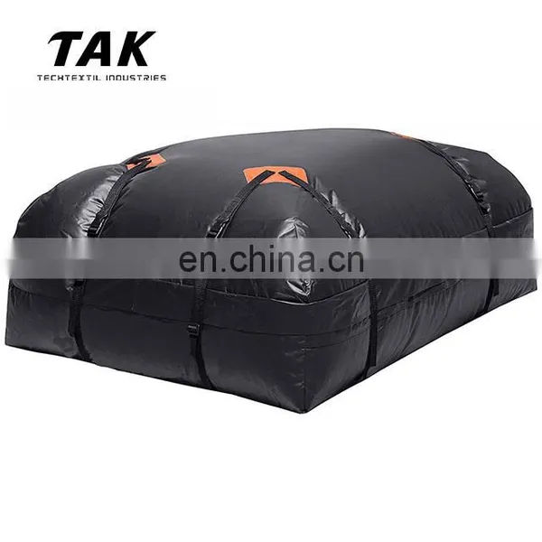 15 Cbft Waterproof Outdoor Camping 4x4 Suv Cargo Auto Car Pvc Tarpaulin Roof Bag photo-4