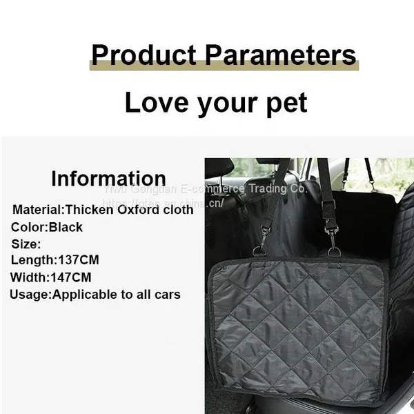 Dog Mats Pet Mats For Teals Model 3/Y/S/X Car Seat Covers For Dog Carpets Universal Animals Hammocks Carpets photo-5