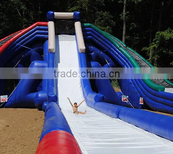 2015 NEW Arrvail PVC Tarpualin Gaint Inflatable Trippo Slide,water Slider With Three Lines Quality Choice photo-2