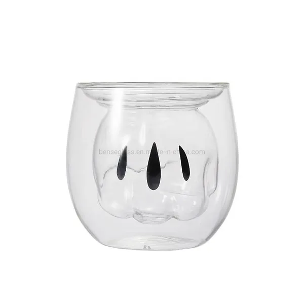 Household High Borosilicate Double Glass Cup High Temperature Resistant Wave Cup photo-5