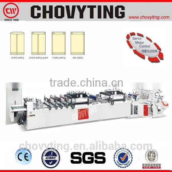 Praiseworthy Long Continuous Working Central Sealing Plastic Bag Making Machine