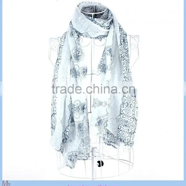 2015 Fashion Spring Scarf Polyester Scarf photo-4
