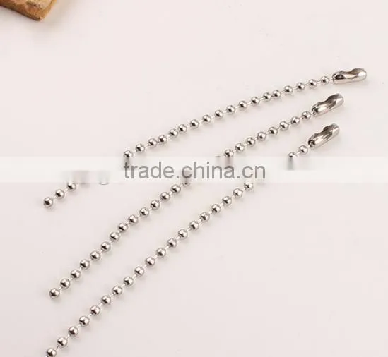 Ball Chain Extension Chain Iron Material Nickel Plated Accessories photo-2