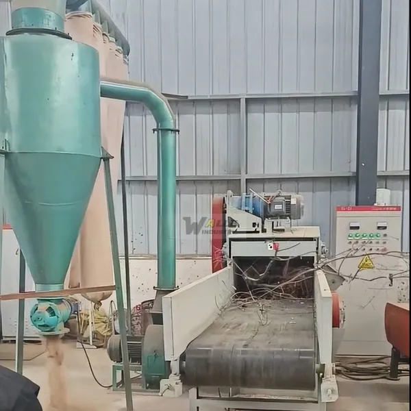 Machinery Model Tree Log Wood Chipper Sawdust Machine Straw Hammer Mill photo-2