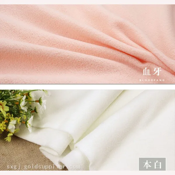 China Thermal Washable Soft Warm Keeping Polyester Brushed Fleece for Thermal Underwear Garment‌ photo-3