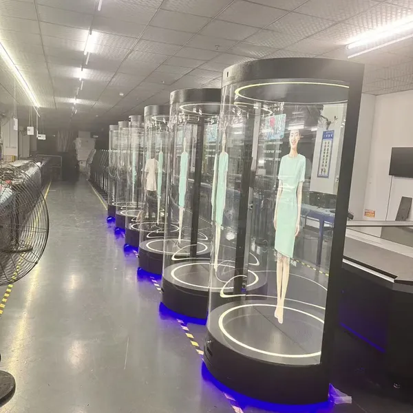 Holographic Display Screen, 3D Display Screen, Capacitive Touch Screen, AI Simulation Human System, Virtual Digital Human System photo-5