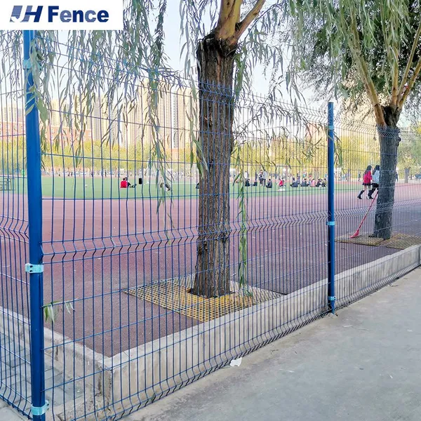 Welded Wire Mesh Fence Panel 3D Outdoor Panel Garden Fence photo-3