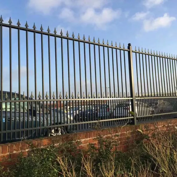 Ornamental Garden Fence for Luxury Villas - Cast Aluminum Construction With 15mm Bar Spacing