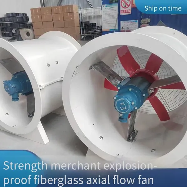 Frp Fiberglass Low-noise Axial Flow Exhaust Fan, Wall-mounted, Side Wall Ventilator, Anti-corrosion Material