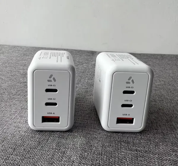 Multi Port 65W USB-C GaN Charger EU Plug High Speed Fast Charging Adapter for Electronic Devices photo-1