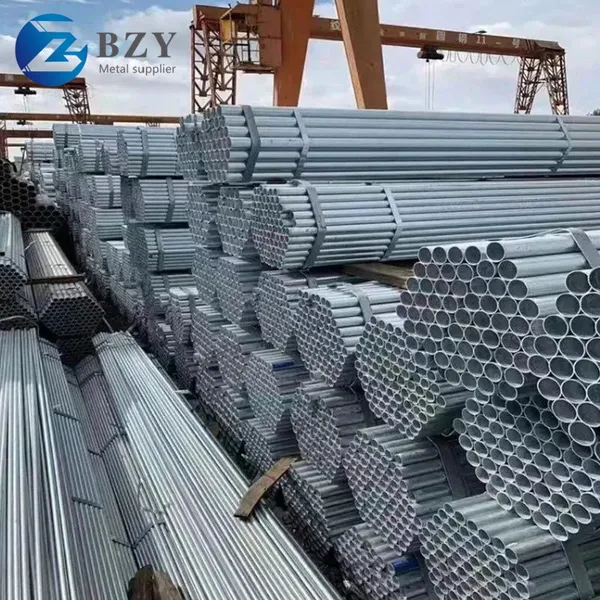 Pre-Galvanized Steel Pipe Round Gi Tubing Welded Steel Pipe photo-2
