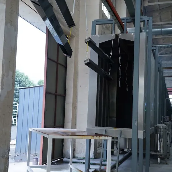 Energy Saving Hardware Coating Production Line Customized Layout For Hardware Factory