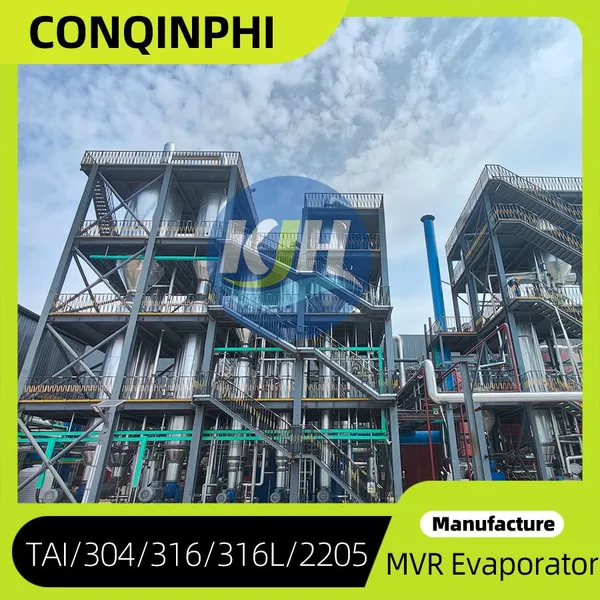 Zinc Chloride Crystallization Evaporator Used in Pharmaceutical Intermediate Production photo-4