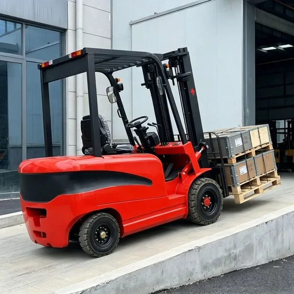 China Professional Electric Forklift 1 Ton 2 Ton 3 Ton 3.5 Ton 4 Ton Portable Forklift Electric photo-5