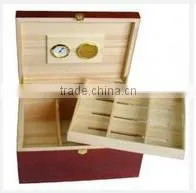 Wood Cigar Box Empty