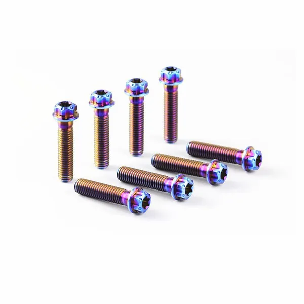 Custom Titanium Fasteners Non‑Standard Titanium Screws Made Per Drawings Samples