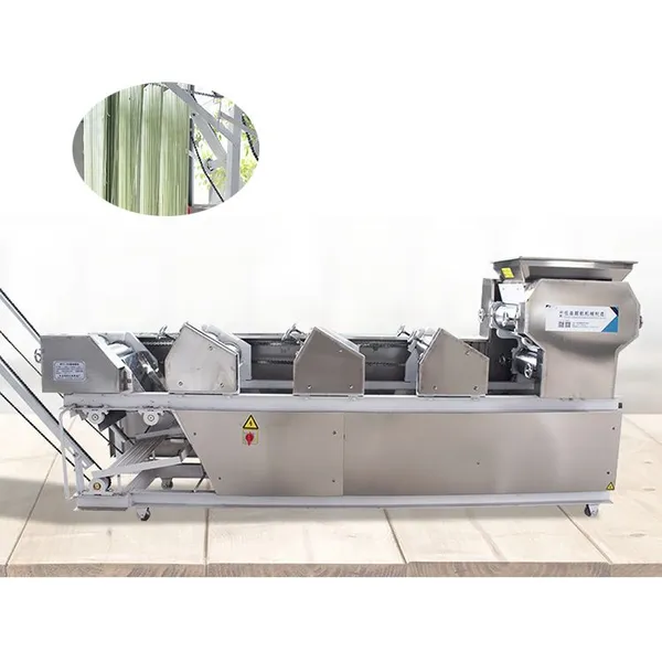 SN-QDMECH Professional Food Plant Raw Dough Noodle Production Machine Commercial Pasta Press Ramen Noodle Maker photo-3