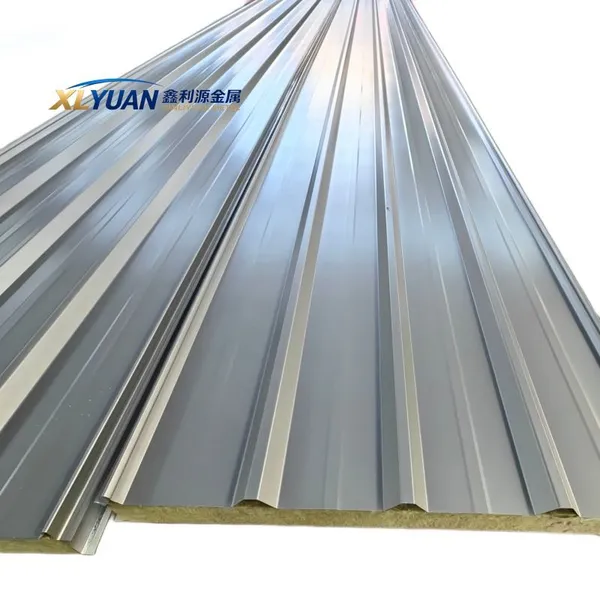 Fire Resistant Rock Wool Sandwich Panel for Commercial and Industrial Construction Projects