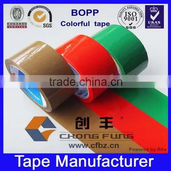 BOPP Colored Adhesive Packing Tape for Gift Packaging photo-6